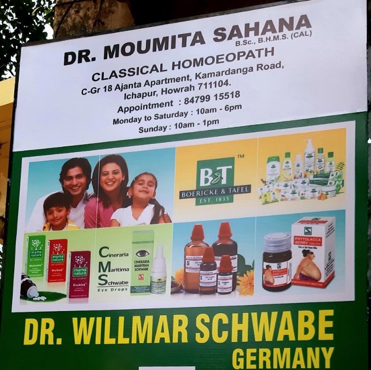 Dr. Moumita Sahana | Homeopathy Specialist Medical Services | Clinics