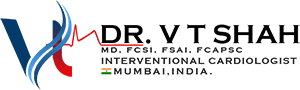 Dr. V.T. Shah Diagnostic Centre Logo