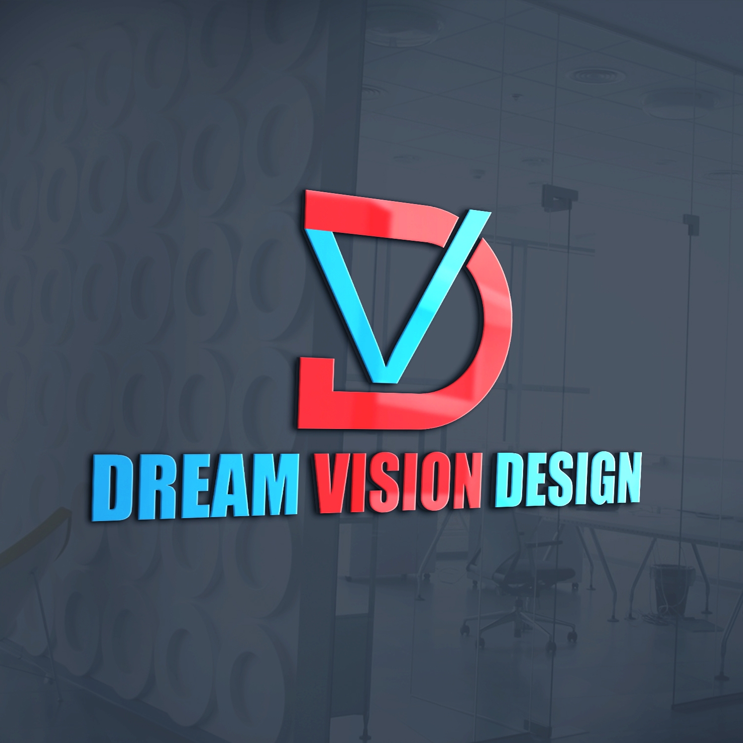 Dream Vision Design & Dream House Construction Logo
