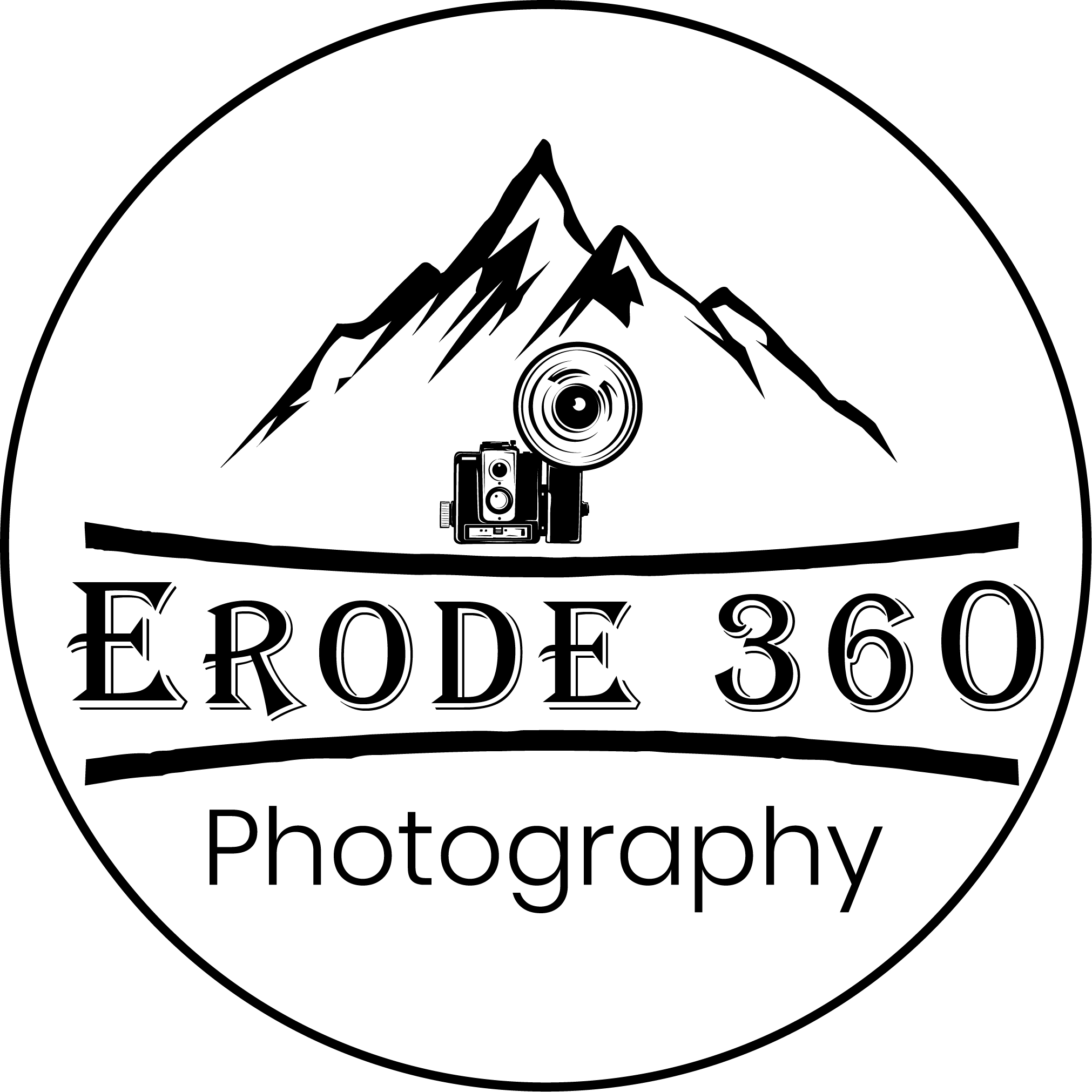 Erode 360 photography Logo