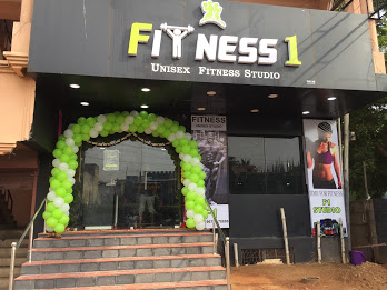 FITNESS 1 Unisex fitness studio - Logo