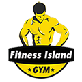 Fitness island gym Logo
