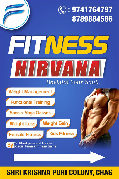 Fitness Nirvana - Gym & Fitness Center Logo