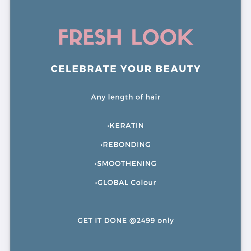Fresh Look Beauty Salon - Logo