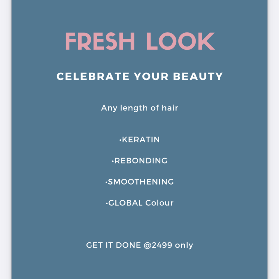 Fresh Look Beauty Salon|Salon|Active Life