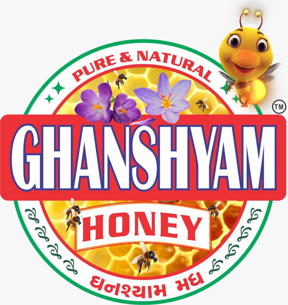 GHANSHYAM HONEY - Logo