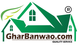 Ghar Banwao - Construction Company Logo