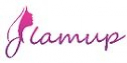 GlamUp Women's Gym Logo