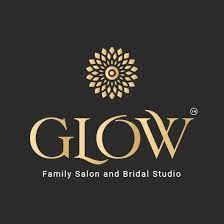 Glow Family Salon and Bridal Studio Logo