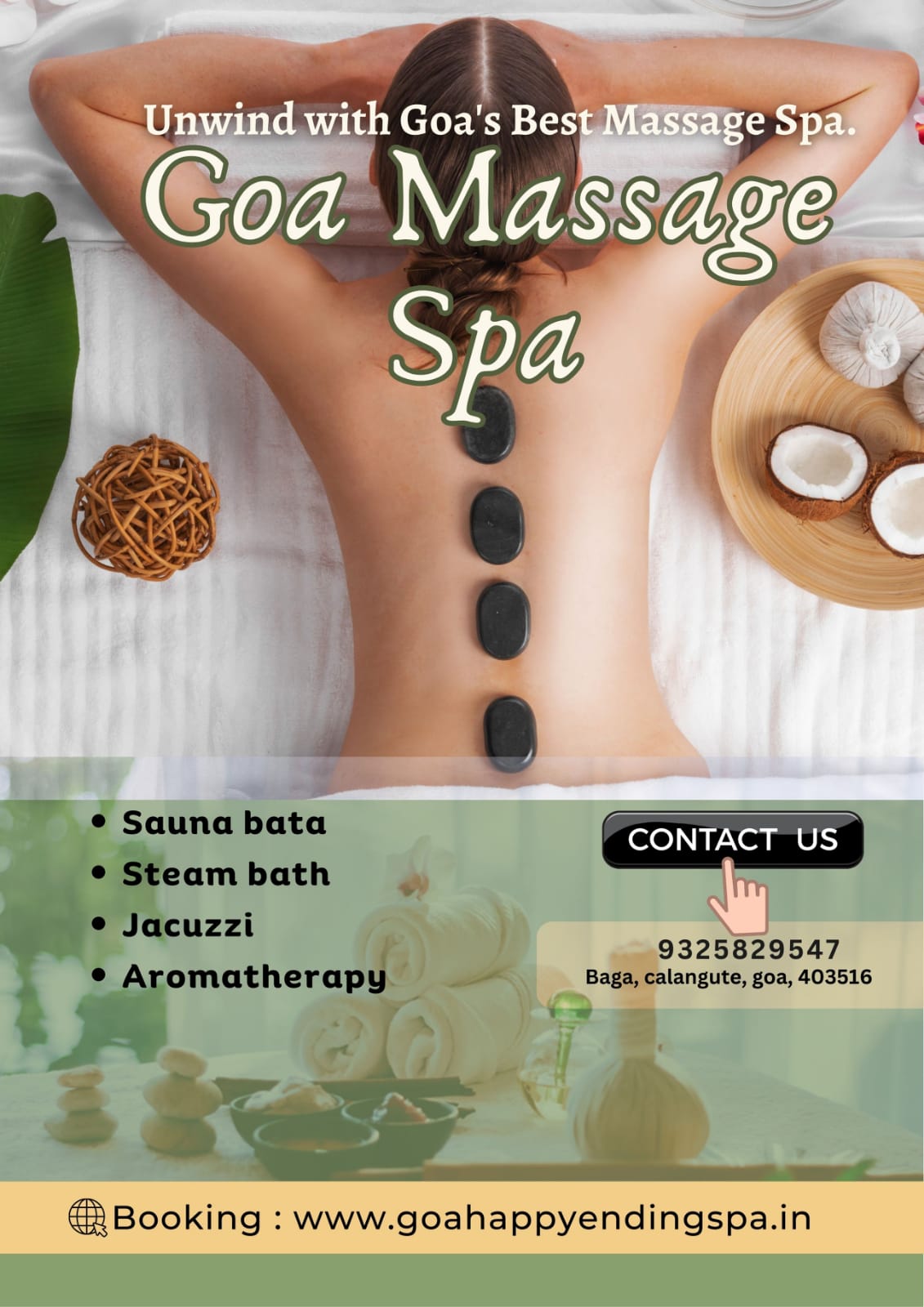 Goa Massage Spa|Salon|Active Life