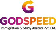GODSPEED IMMIGRATION ! BEST AUSTRALIAN CANADIAN,STUDY ABROAD CONSULTANT Logo