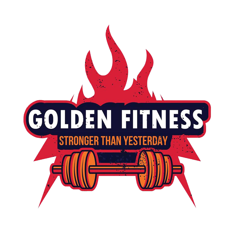 Golden Fitness Gym Logo