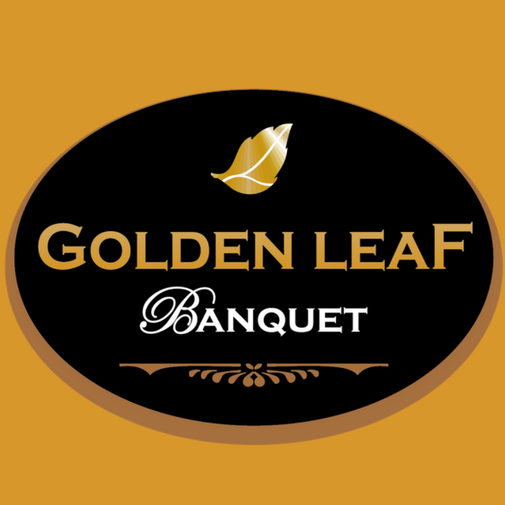 Golden leaf banquets - Logo