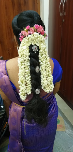 Bridal Hair Bun Accessory  Pearl  Hi Quality  Kattam