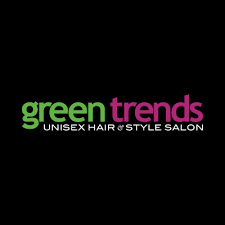 Green Trends-Unisex Hair And Style Salon Logo