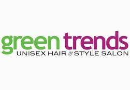 Green Trends Unisex Hair & Style Salon Logo