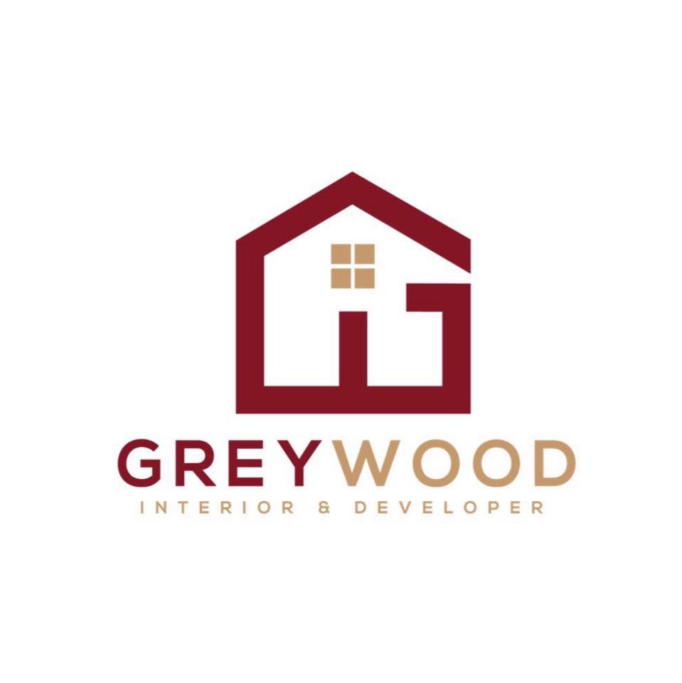 Grey Wood Interior & Developer Logo