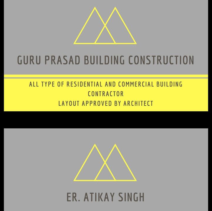 Guru Prasad Building Construction Logo