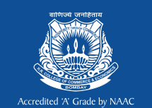 H.R. College of Commerce and Economics Logo