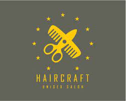 Hair Craft । Best Salon Logo
