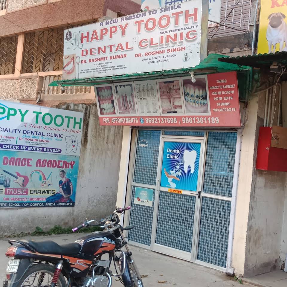 Happy tooth multispeciality dental clinic - Logo