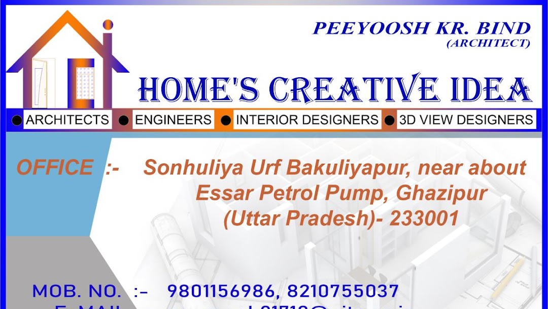 Home's Creative Idea Architect - Logo