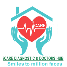 I CARE DIAGNOSTIC & DOCTORS HUB Logo