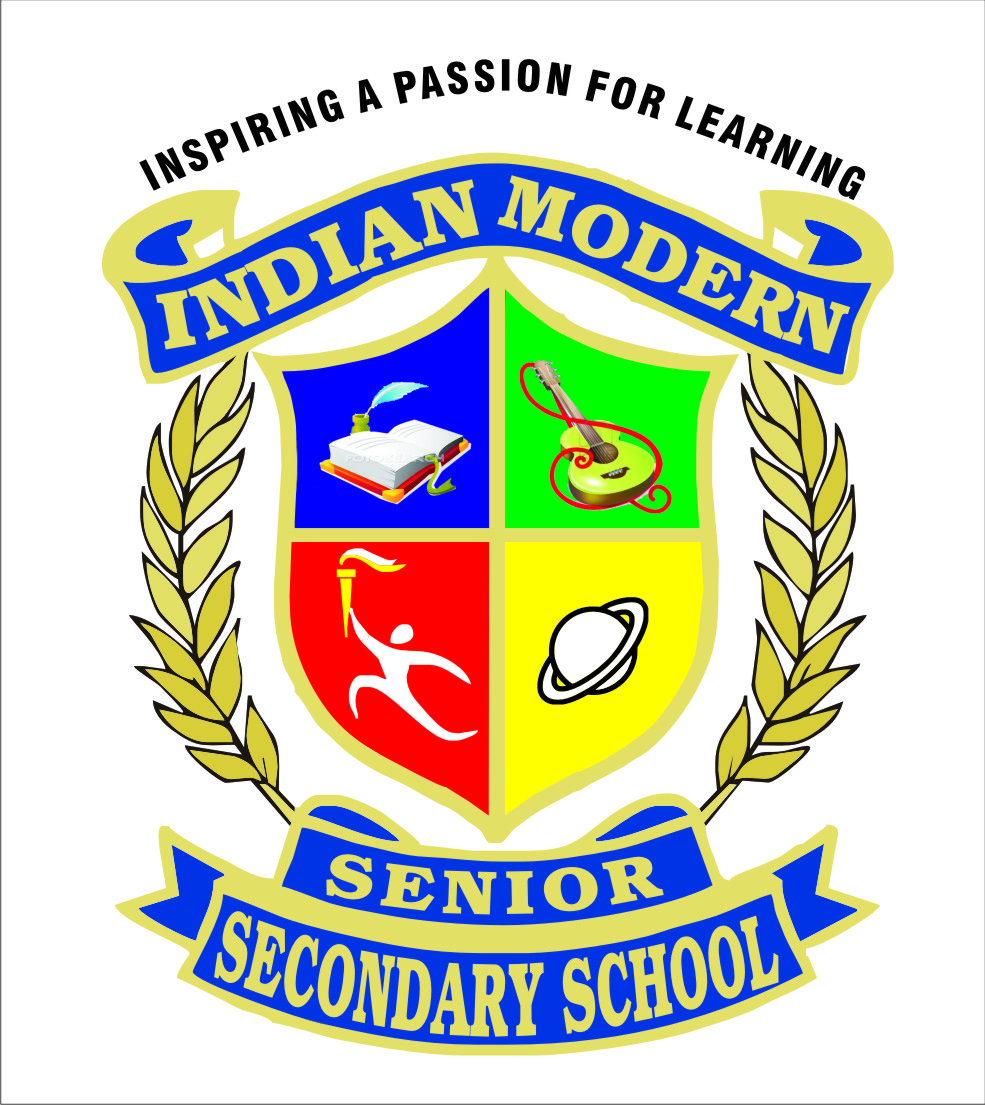 Indian Modern Sr. Sec. School - Logo