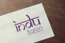 Indu salon - Logo