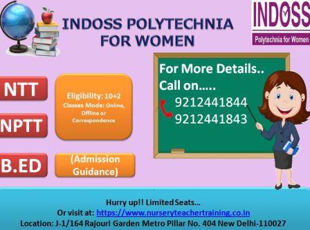 Institute for Teacher Training Programme in Delhi|Vocational Training|Education