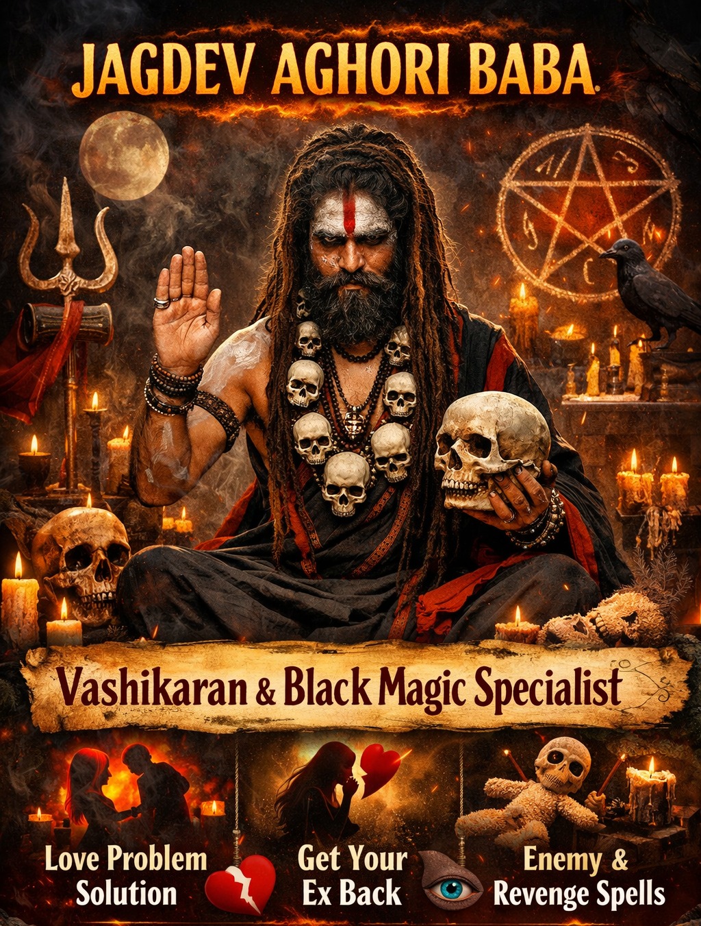 Jagdev Aghori Baba|Salon|Active Life