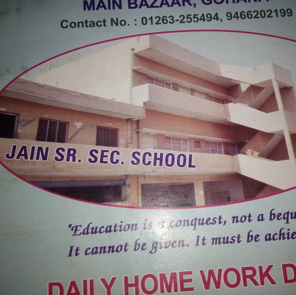 Jain Sr. Sec. School|Schools|Education