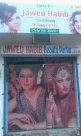 Jawed habib beauty parlor Logo
