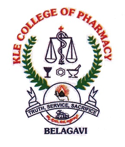 KLE University's college of Pharmacy Logo