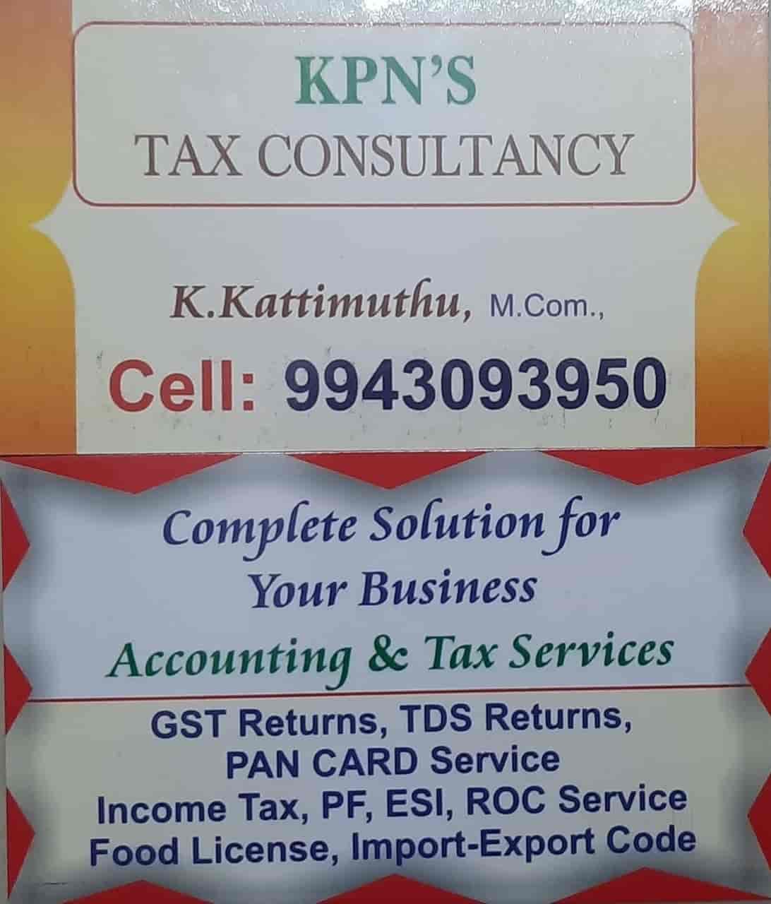 KPNS TAX CONSULTANCY Professional Services | Accounting Services