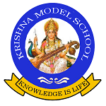Krishna model school Logo
