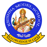 Krishna model school - Logo