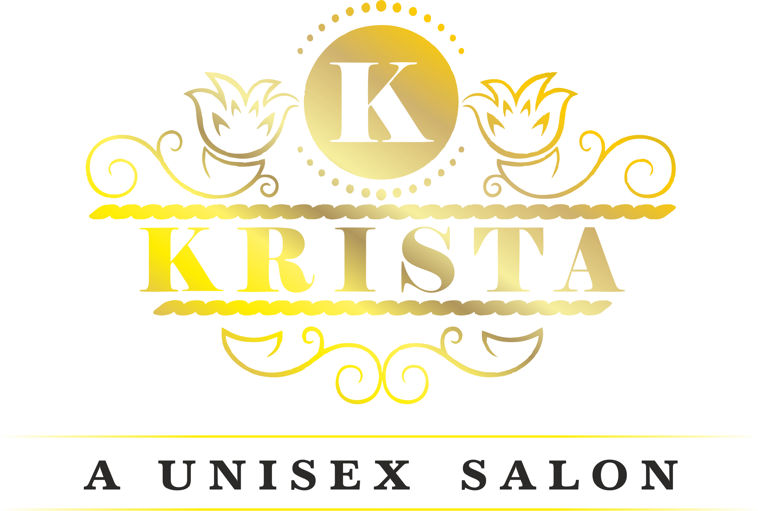Krista Unisex Salon Logo