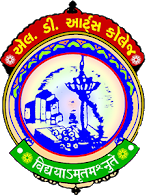 L D Arts College Logo