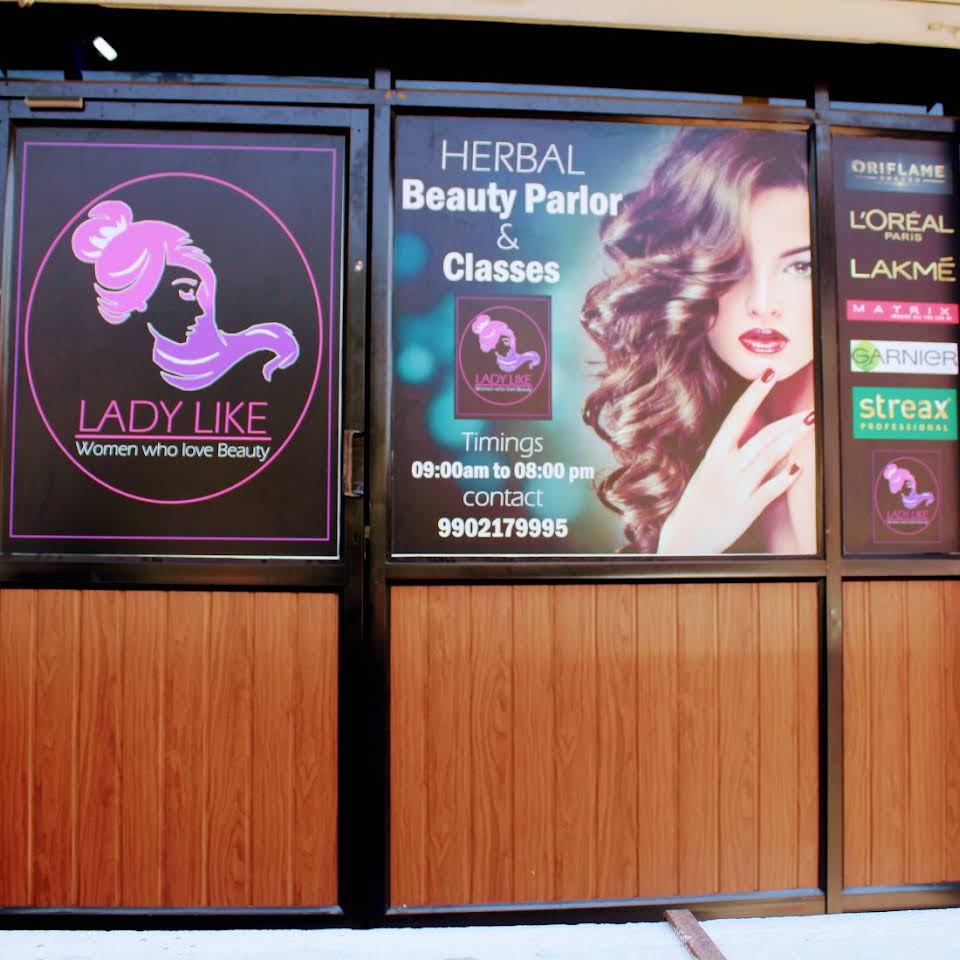 Lady Like Beauty Parlour and classes - Logo