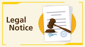 Legal Notice Drafting Logo