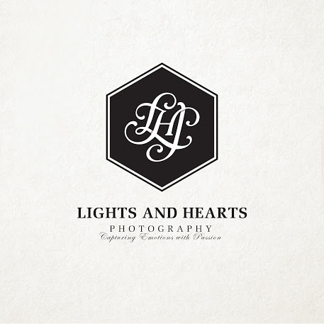 LIGHTS AND HEARTS PHOTOGRAPHY Logo