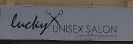Lucky Unisex Salon Logo