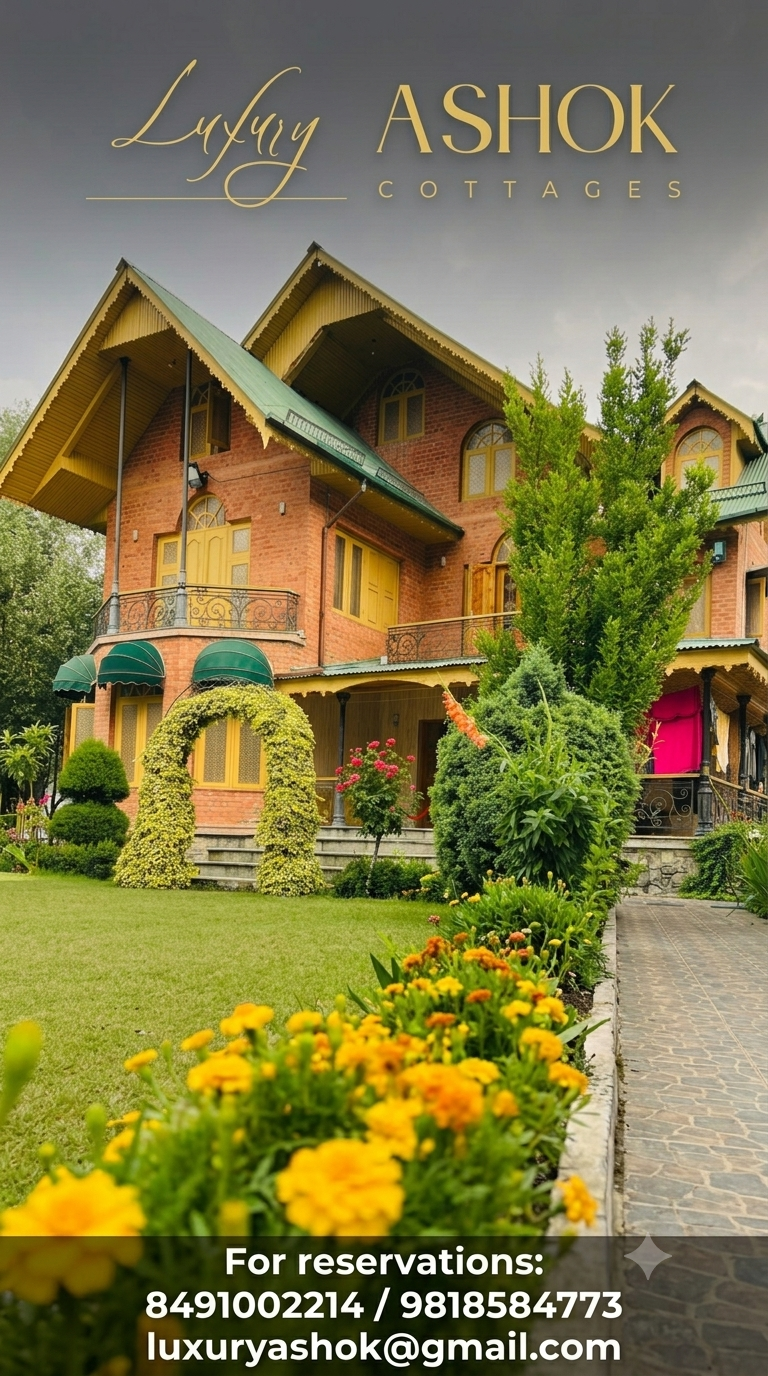 Luxury Ashok Cottages |Hotel|Accomodation