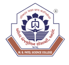 M.B.Patel Science College Logo
