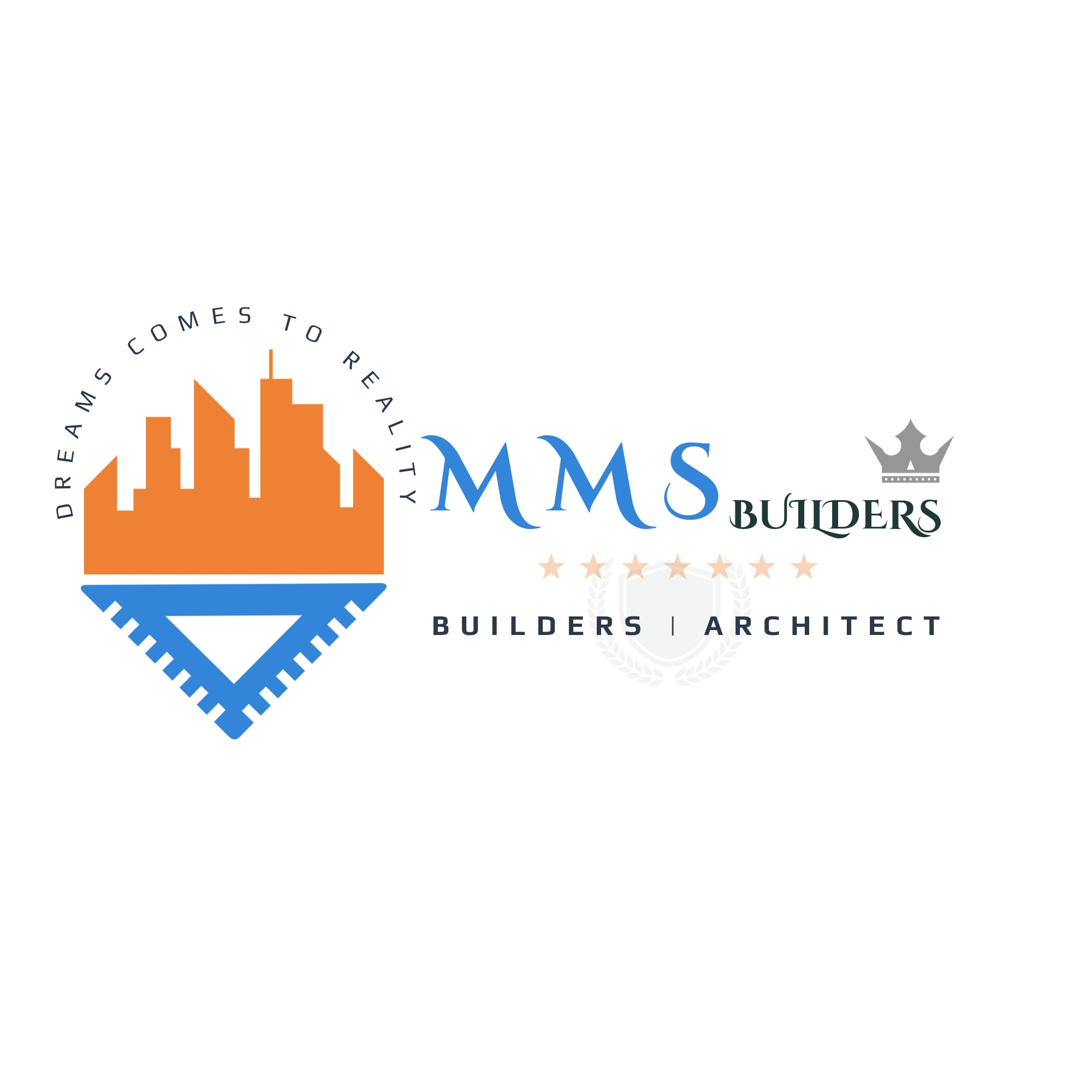 M M S Builders & Architect Logo