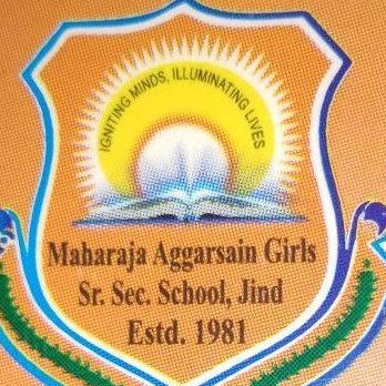 Maharaja Aggarsain Girl Se. Sec. School Logo