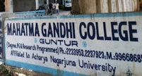 Mahatma Gandhi Degree College Logo