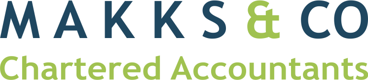 MAKKS & CO. Chartered Accountants (CA) Logo