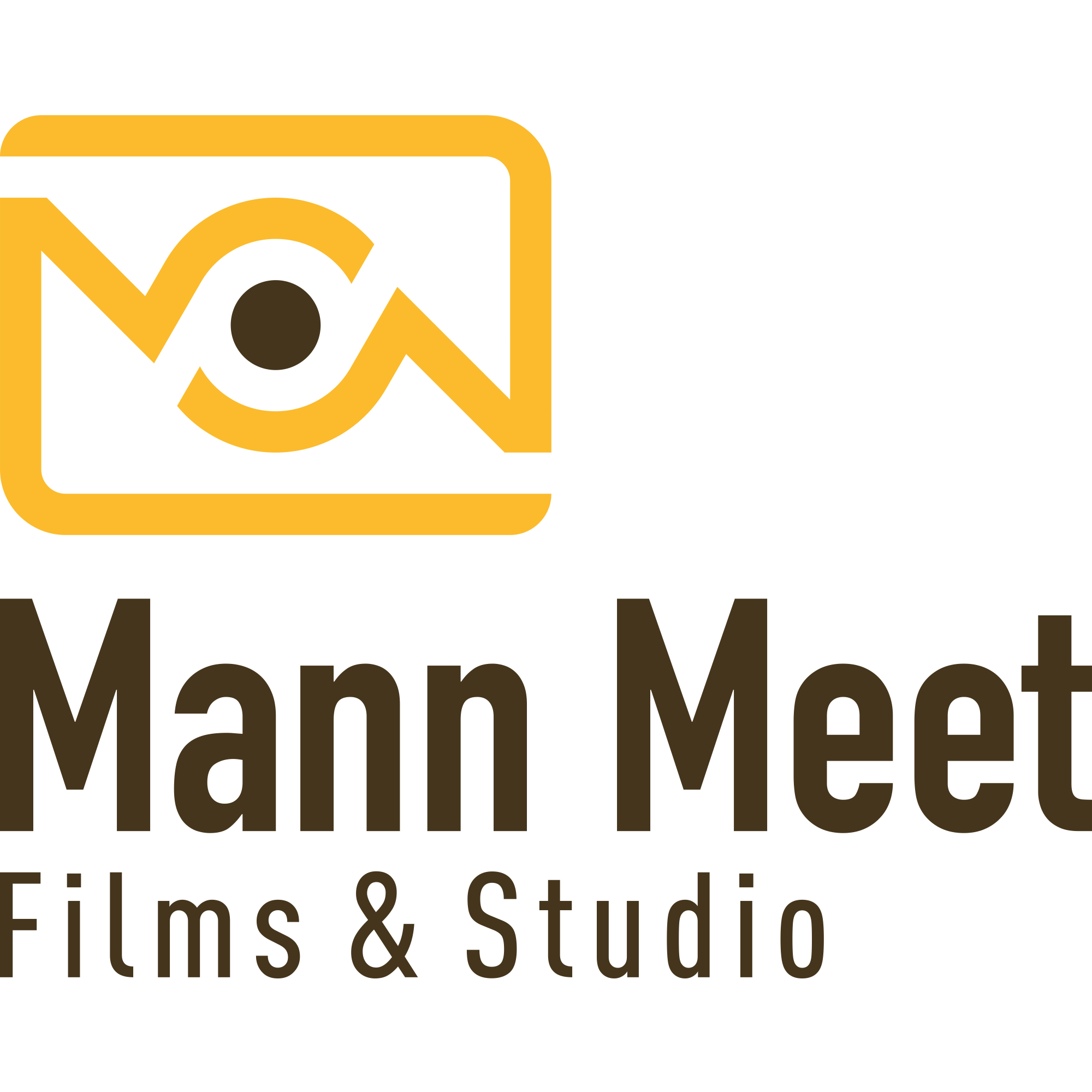 Mann Meet Films & Studio Logo